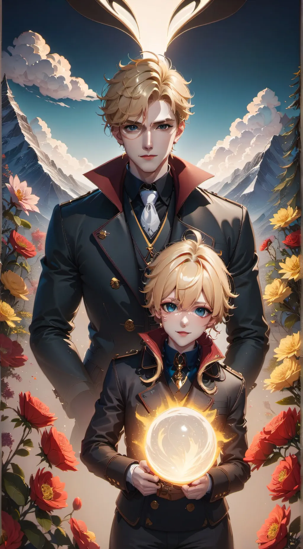 ai character: Rayñ background