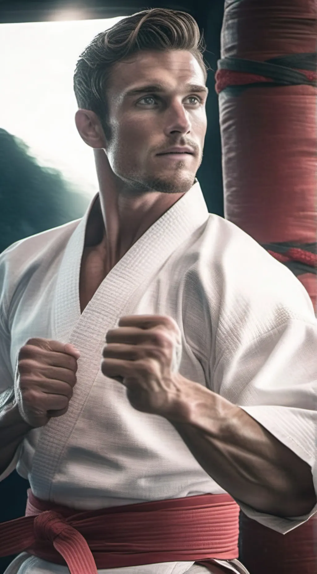 ai character: Leo background