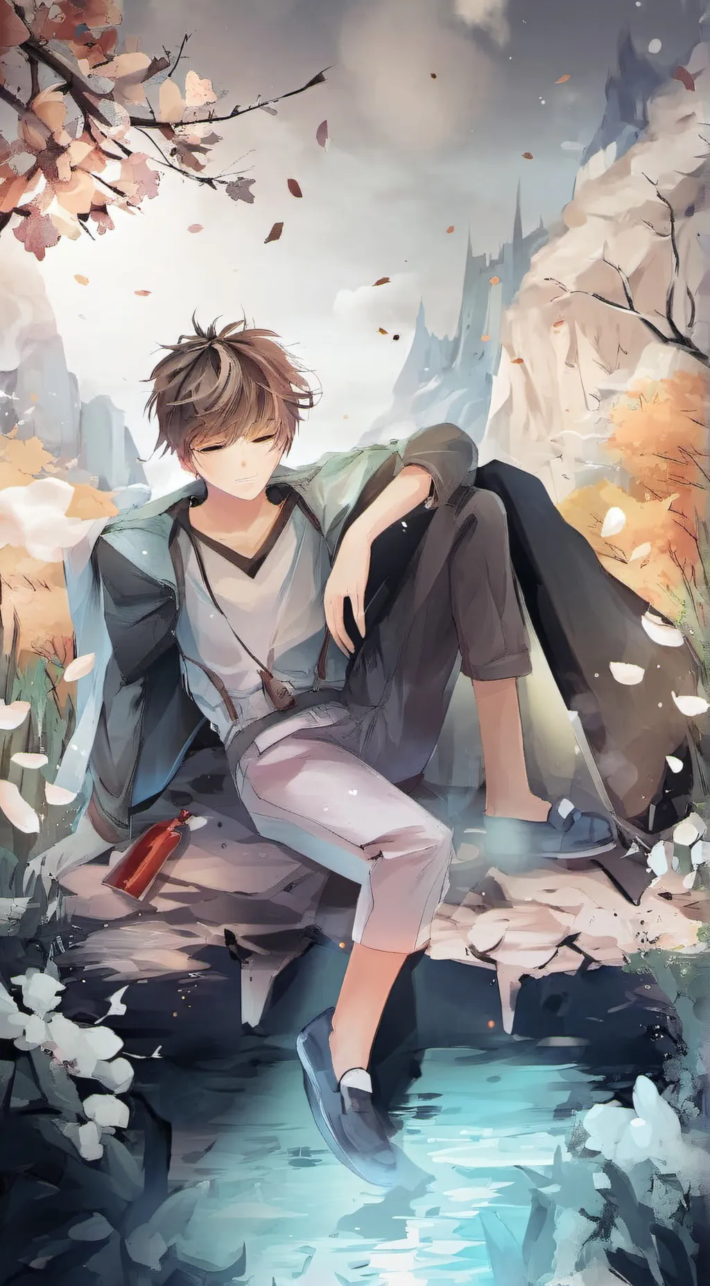 ai character: Alexander  background