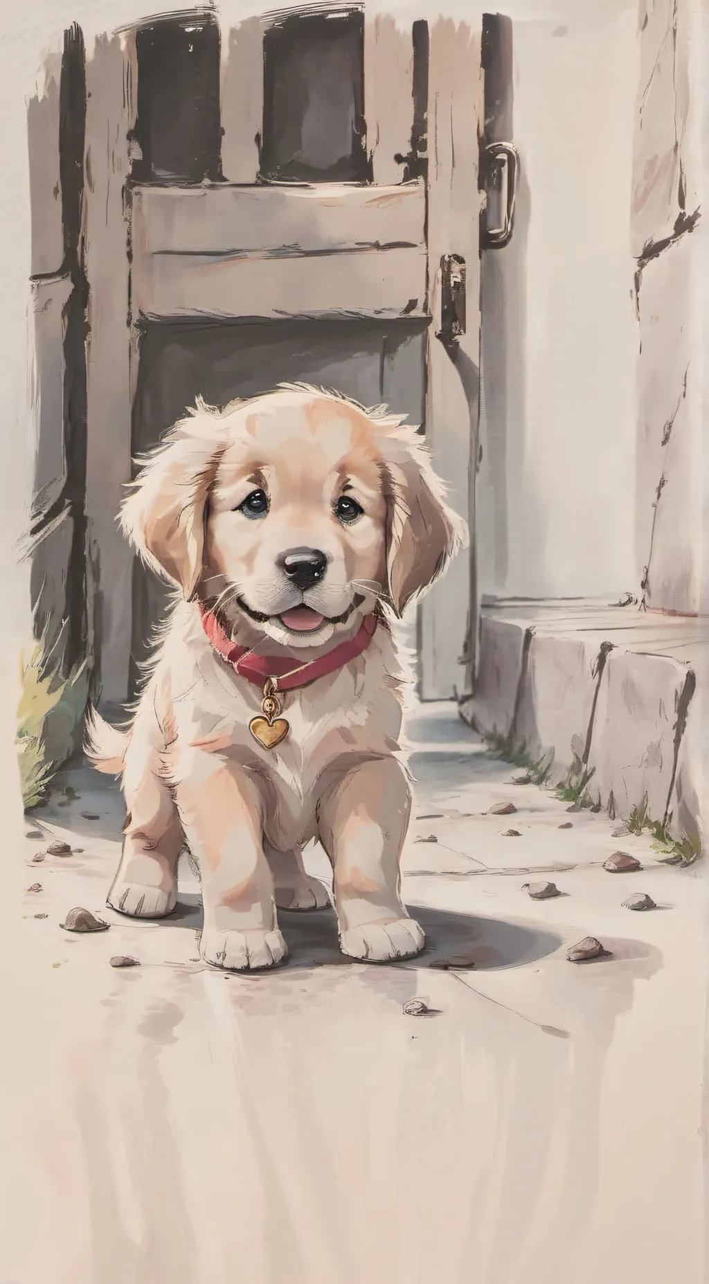 ai character: Jolly  background