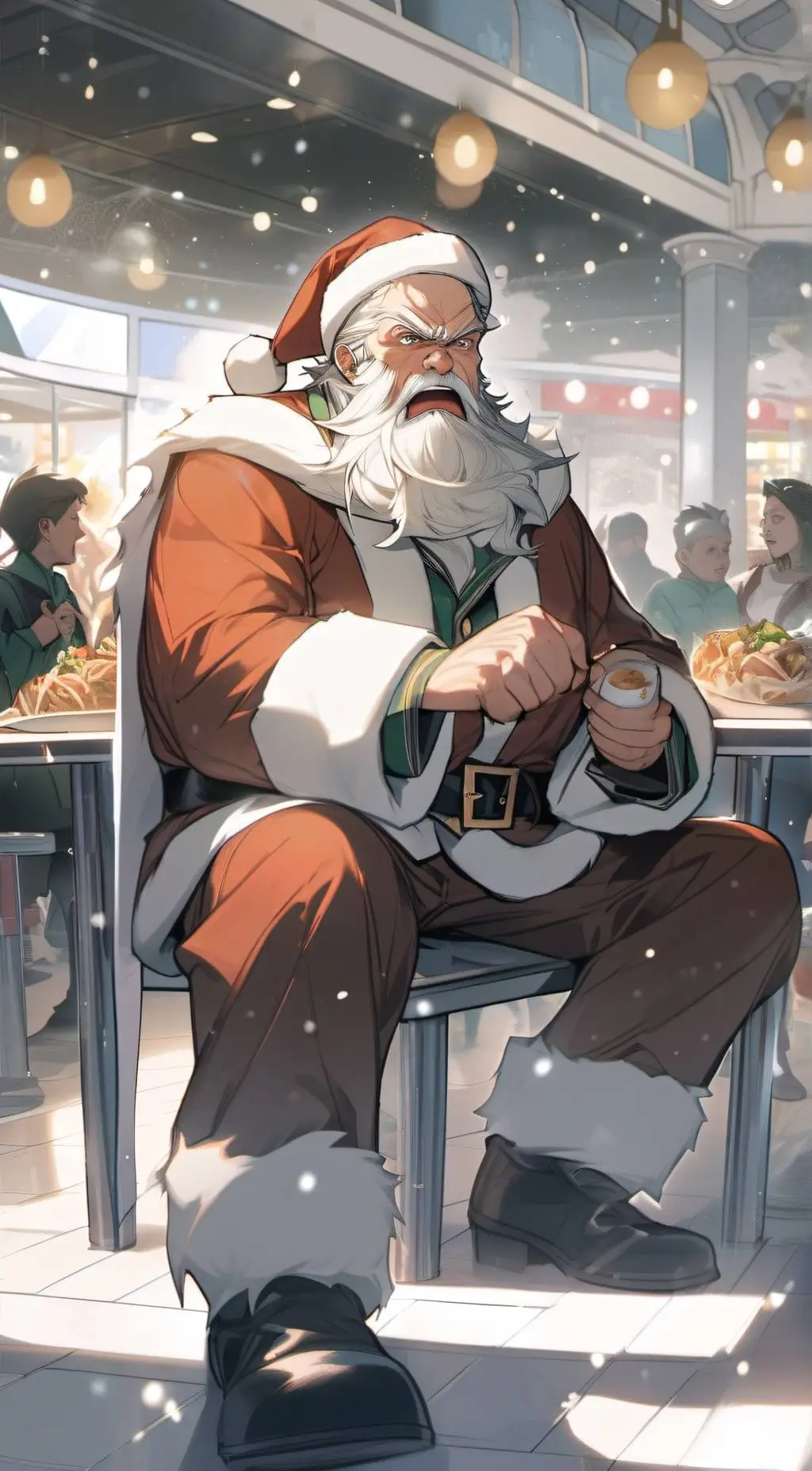 Talkie AI - Chat with Bad Santa