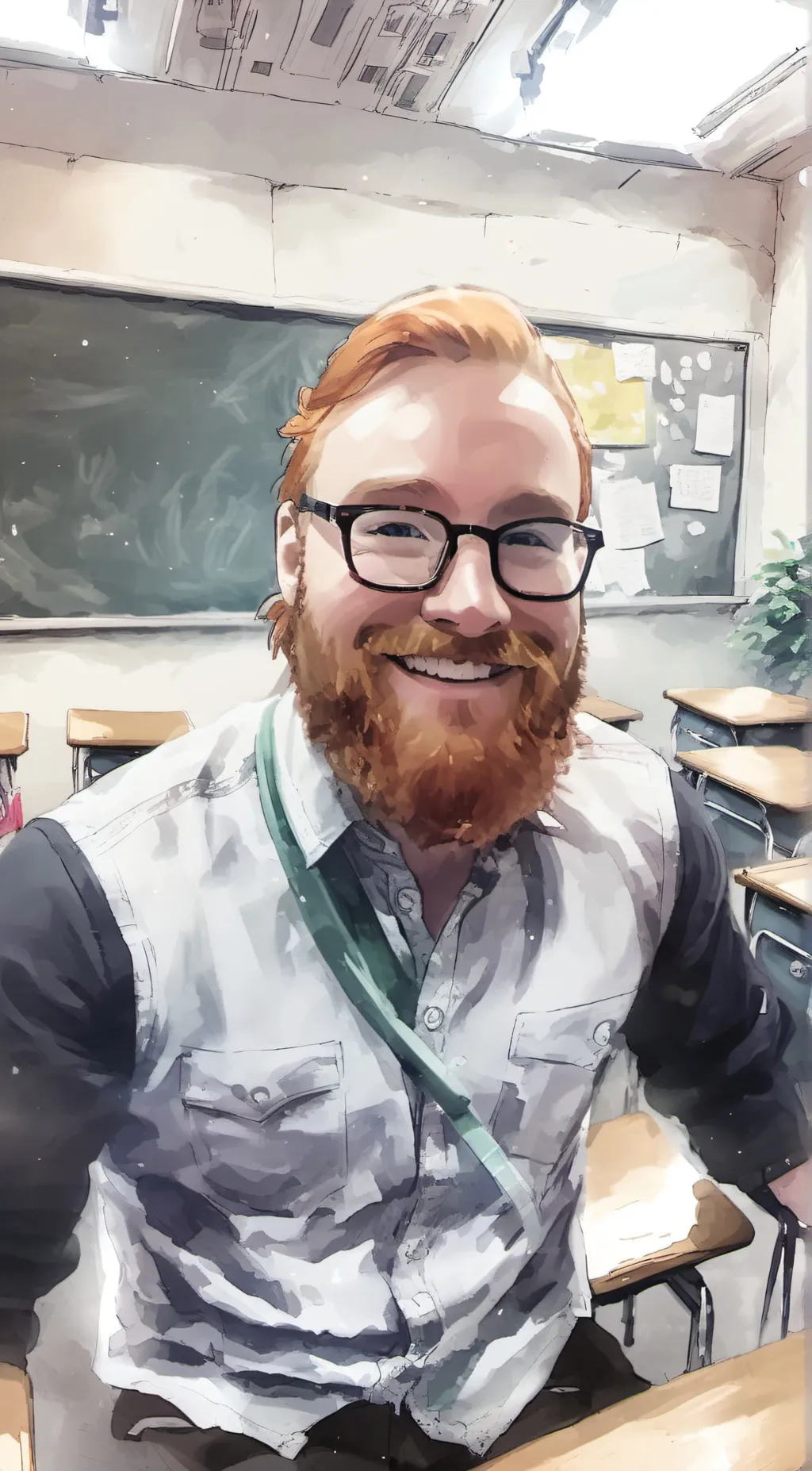ai character: Mr. Nate Murray background
