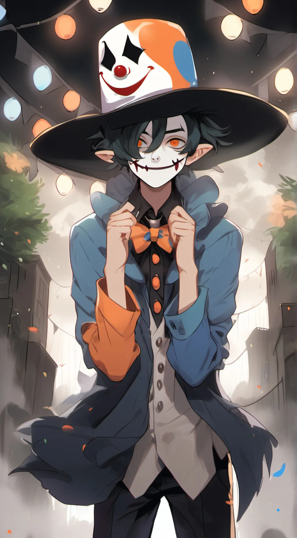 ai character: Jester (Mha OC) background