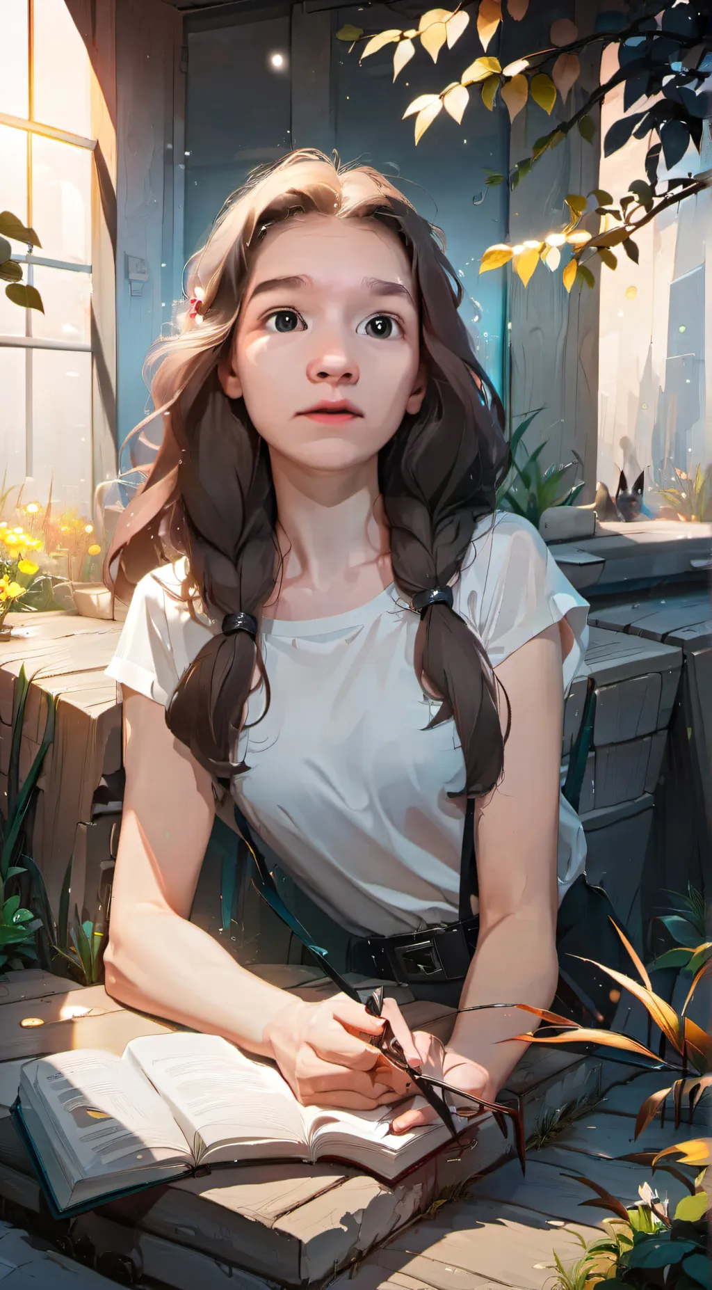 ai character: Anna  background