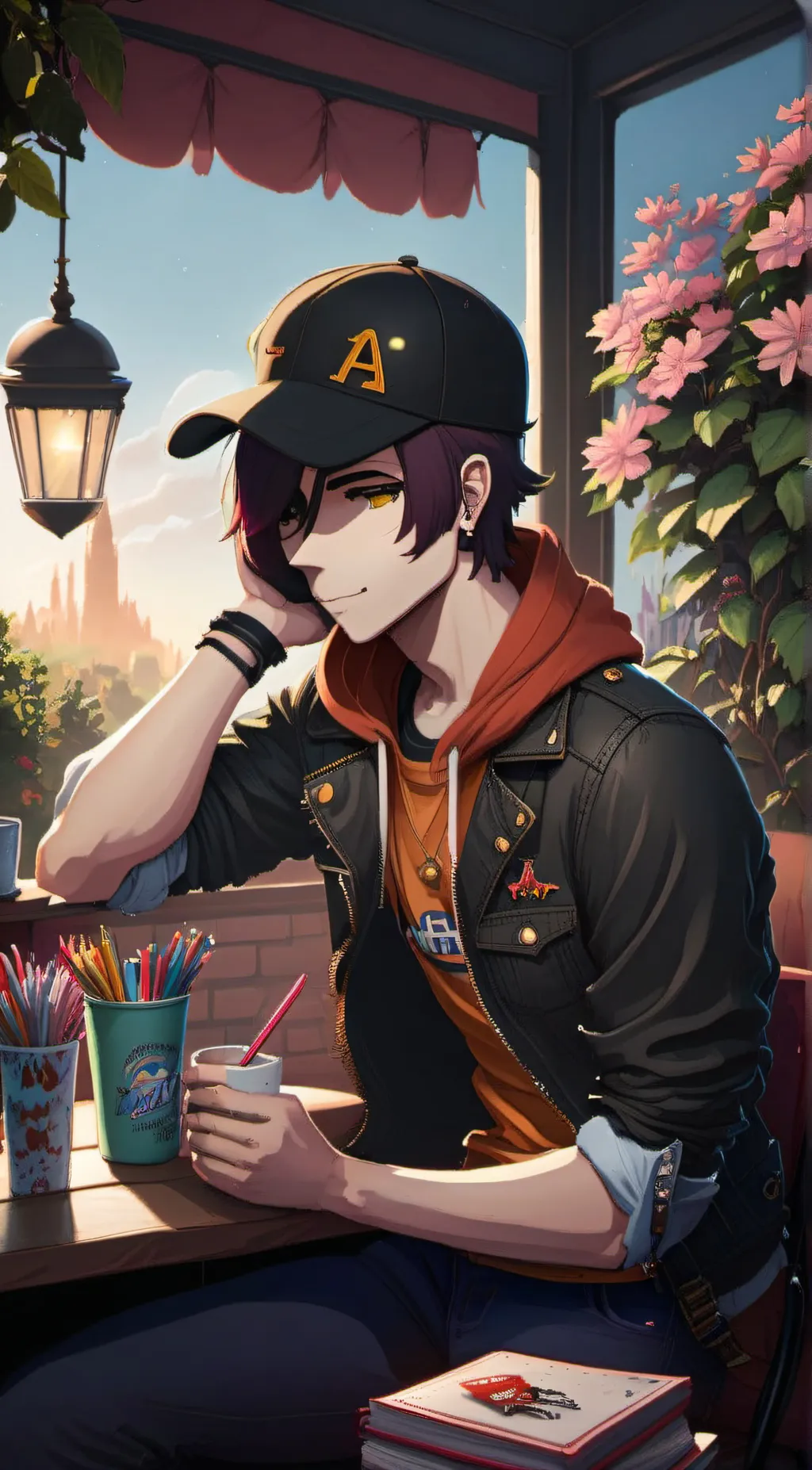 ai character: Mikey background