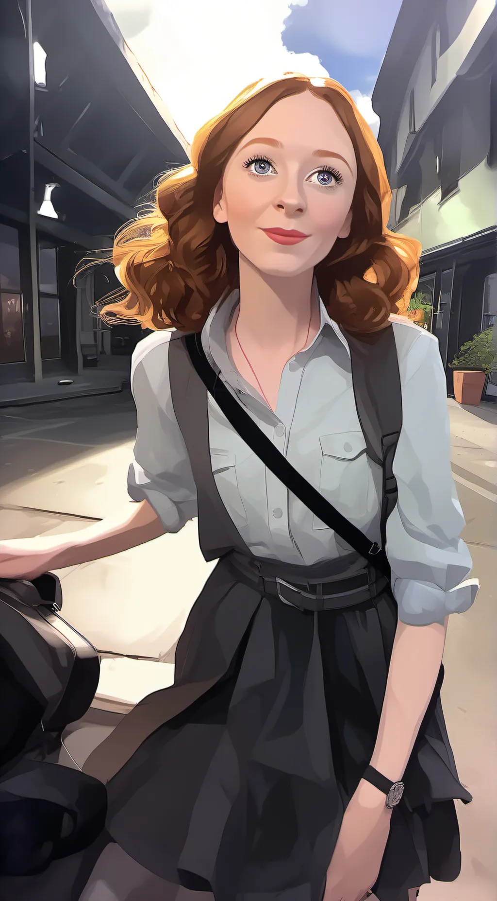 ai character: Bog eye bitch background