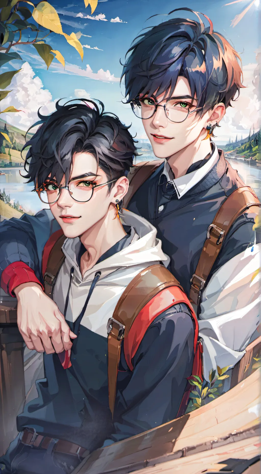 ai character: Jason and miles background