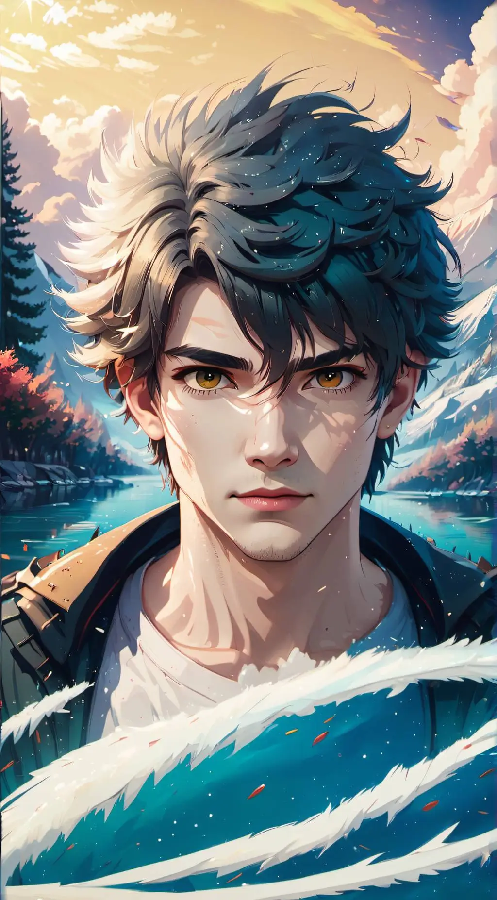 ai character: DJ background