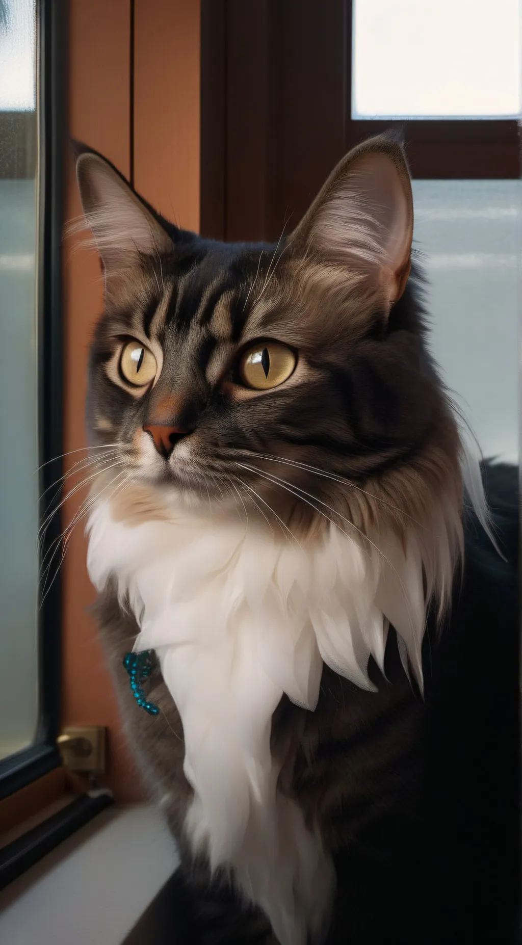 ai character: Stormy background