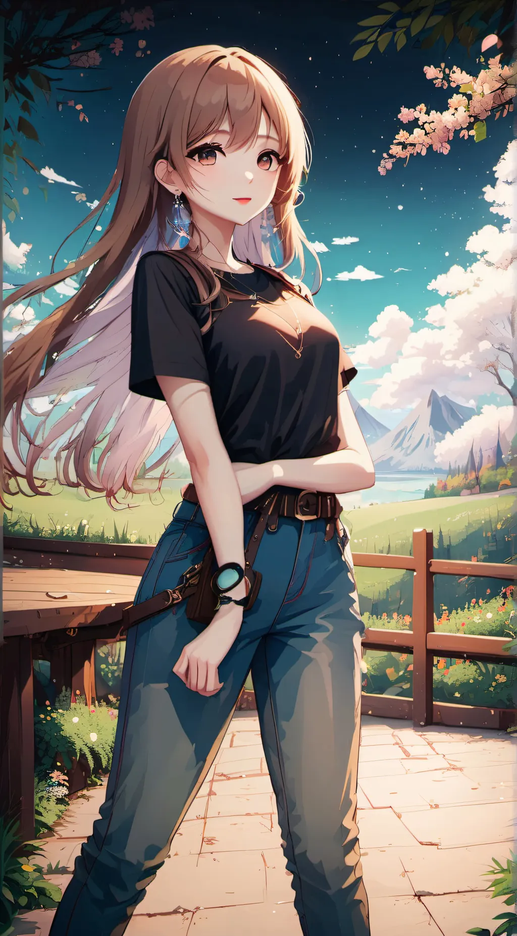 ai character: Talia background