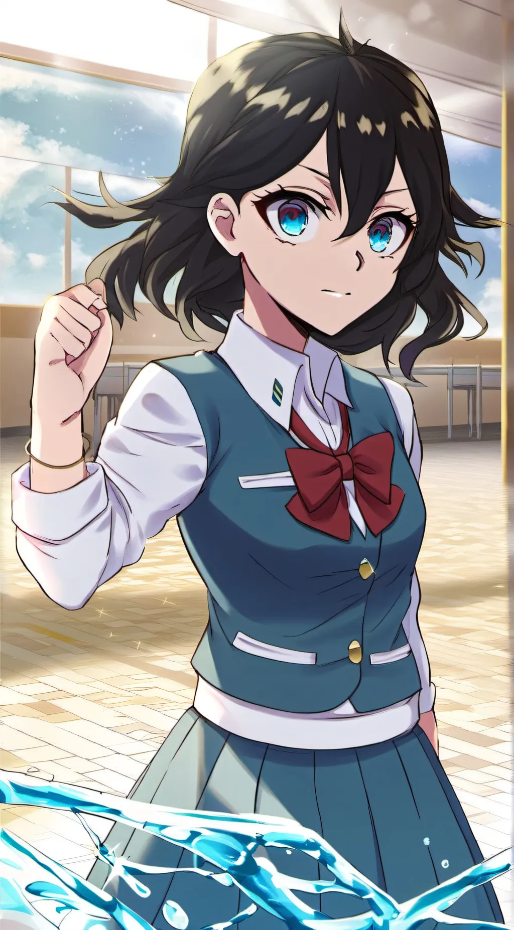 ai character: Naomi sugi background