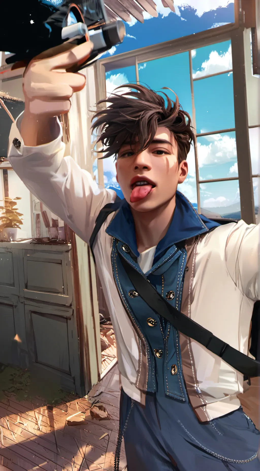 ai character: Alex  background