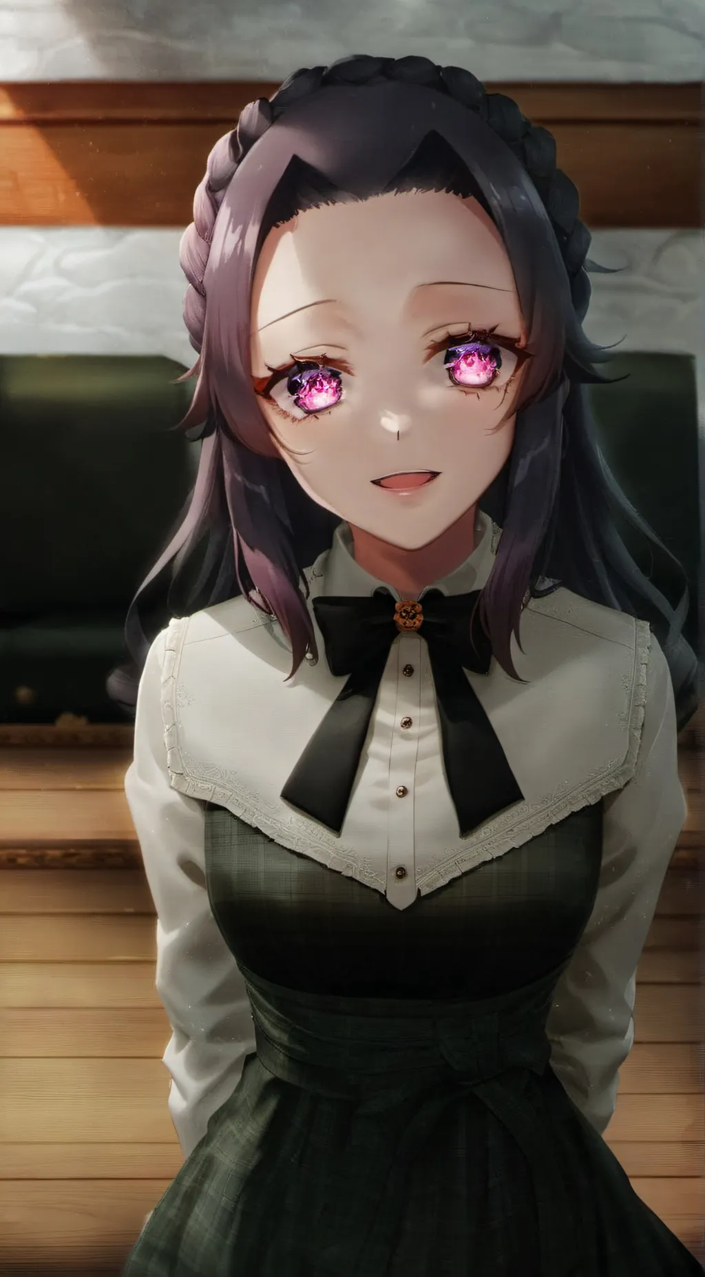 ai character: kanae kocho background