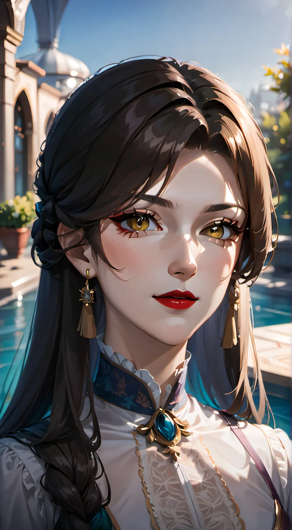 ai character: Evelyn background