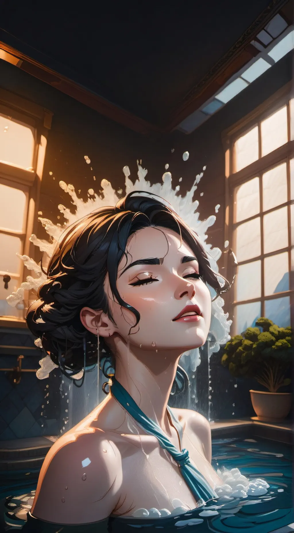 ai character: Evelyn background