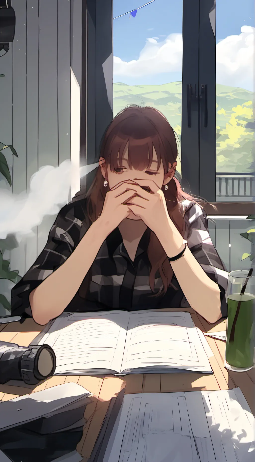 ai character: nicky background