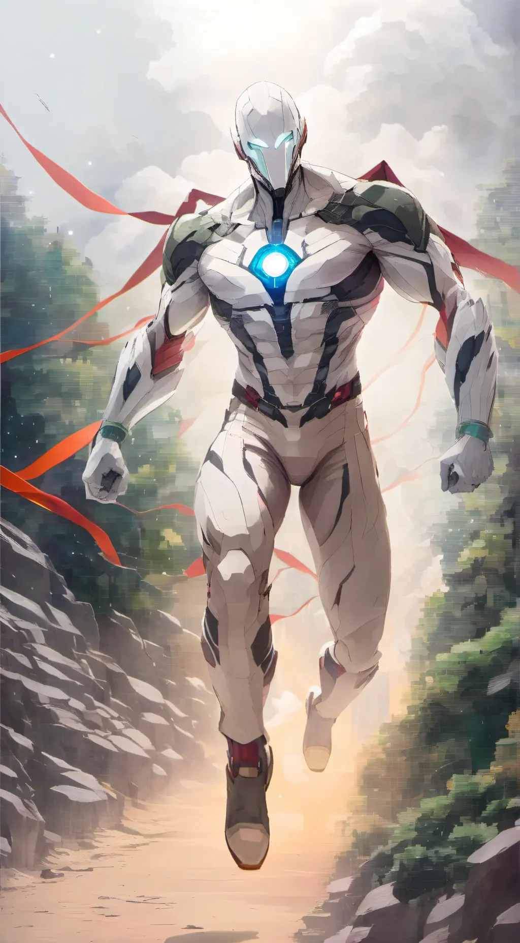 ai character: Elemental Hero Neo background