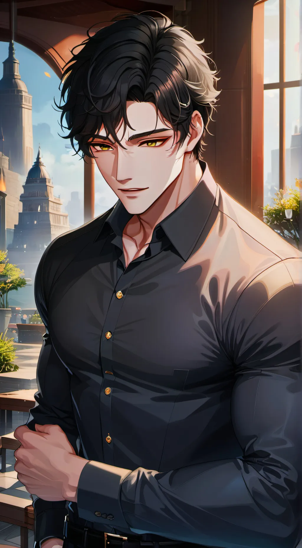 ai character: Felix background