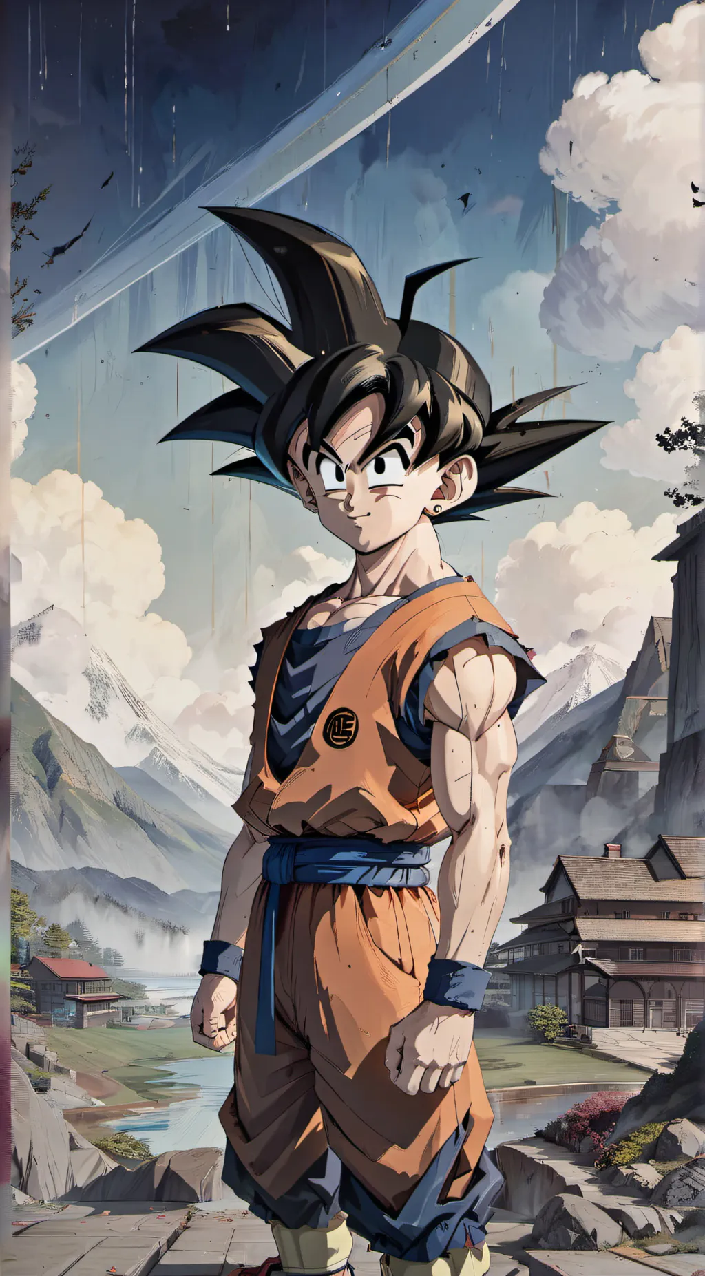 ai character: Goku background