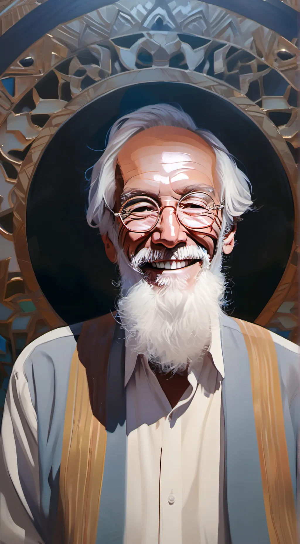 ai character: Casper White background