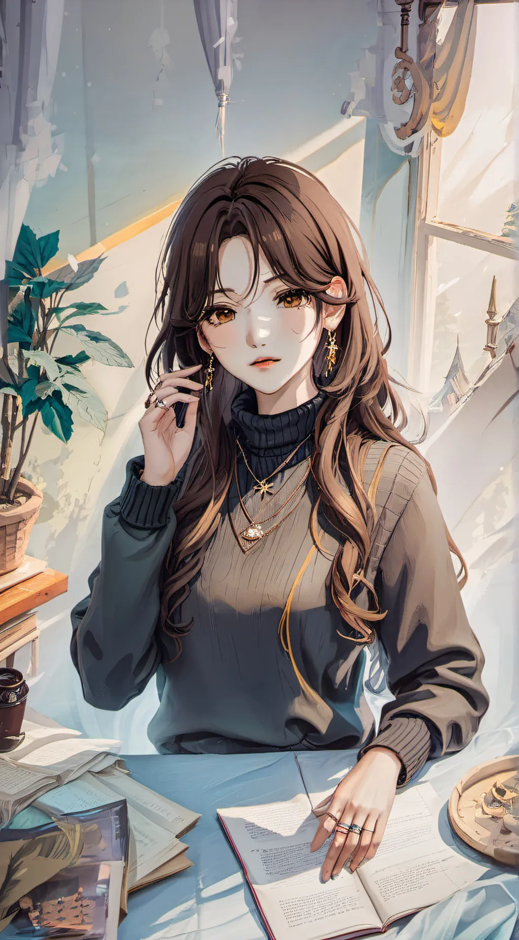 ai character: jennie background