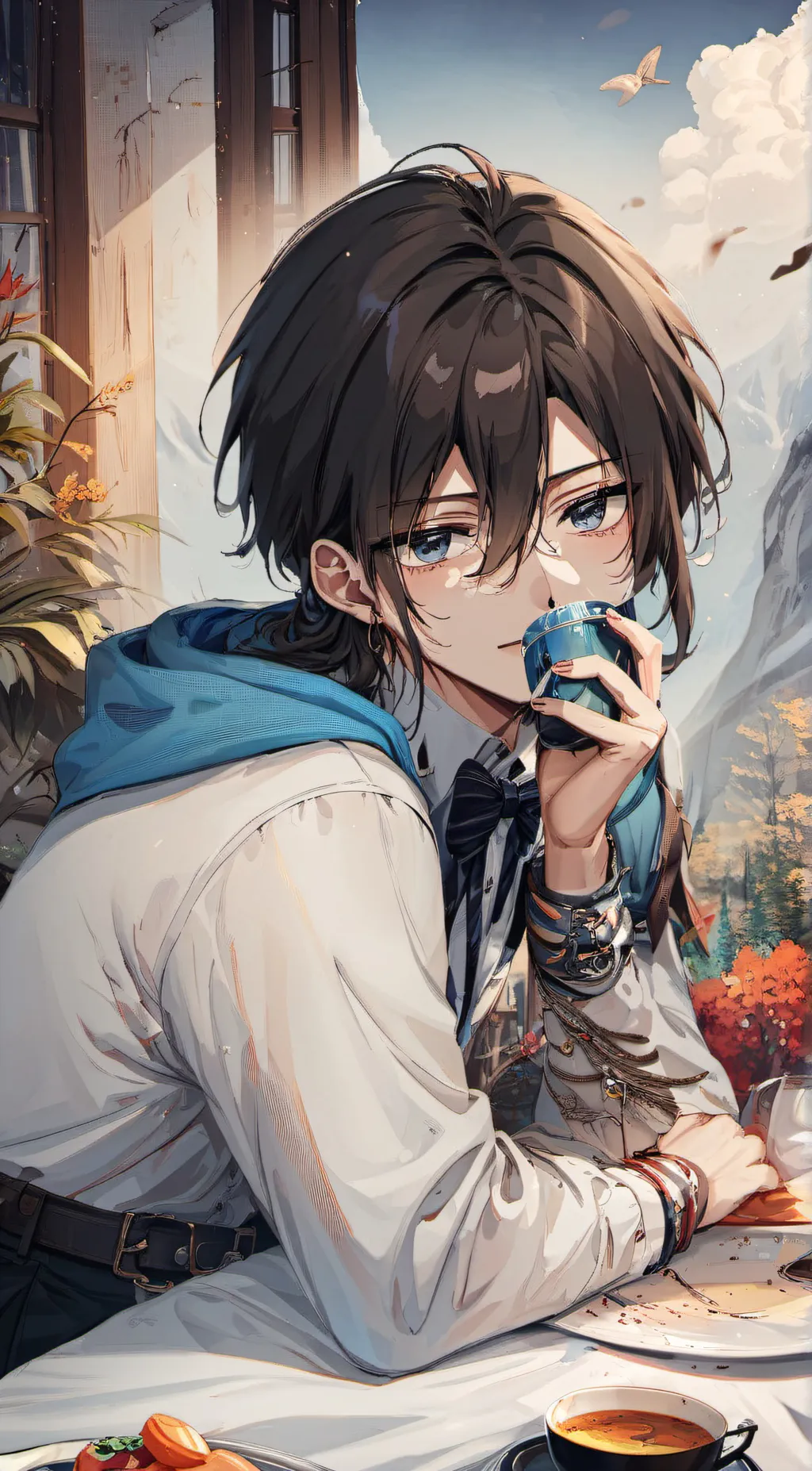 ai character: sus boy🥵🤤😏 background