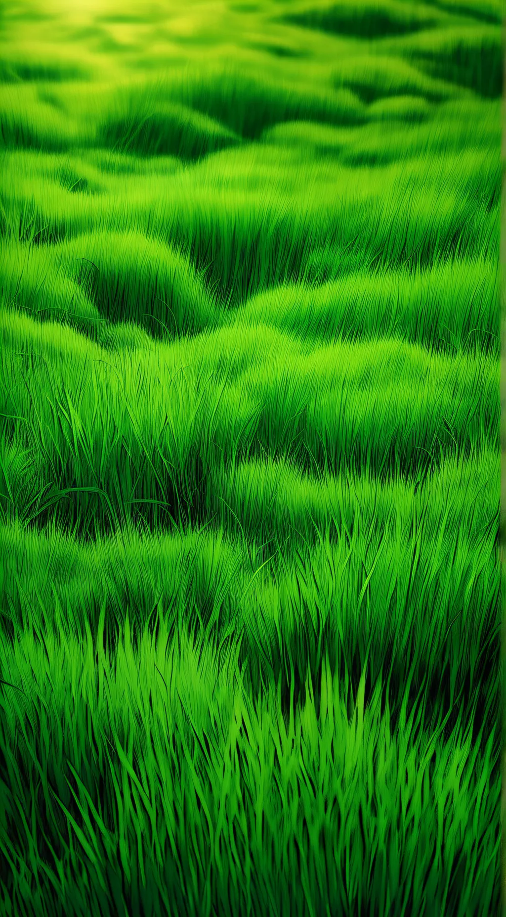 ai character: grass background