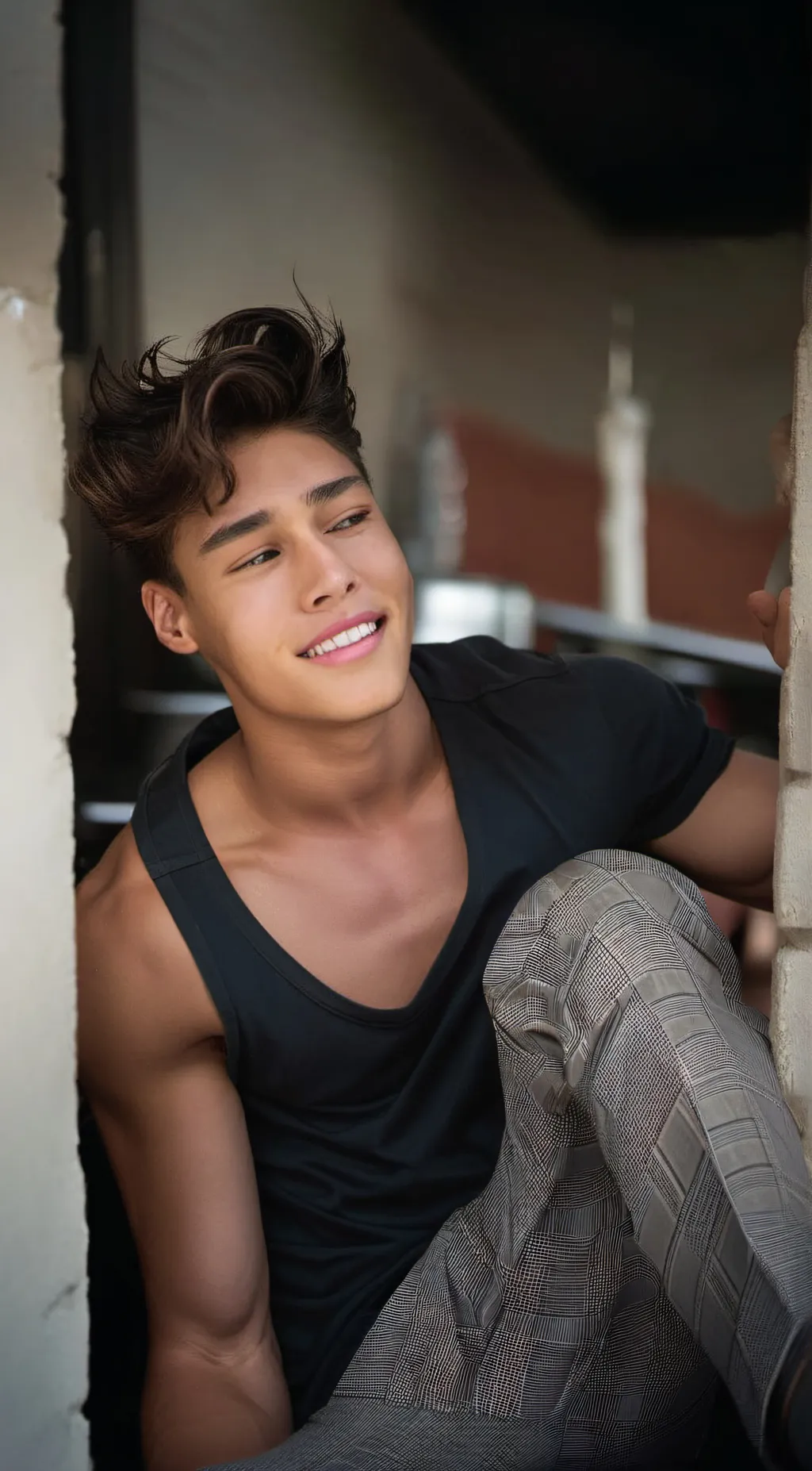 ai character: Andrew background