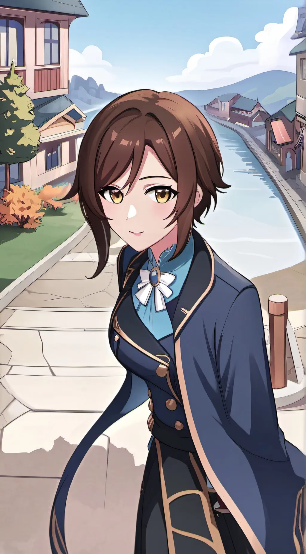 ai character: Naomi background