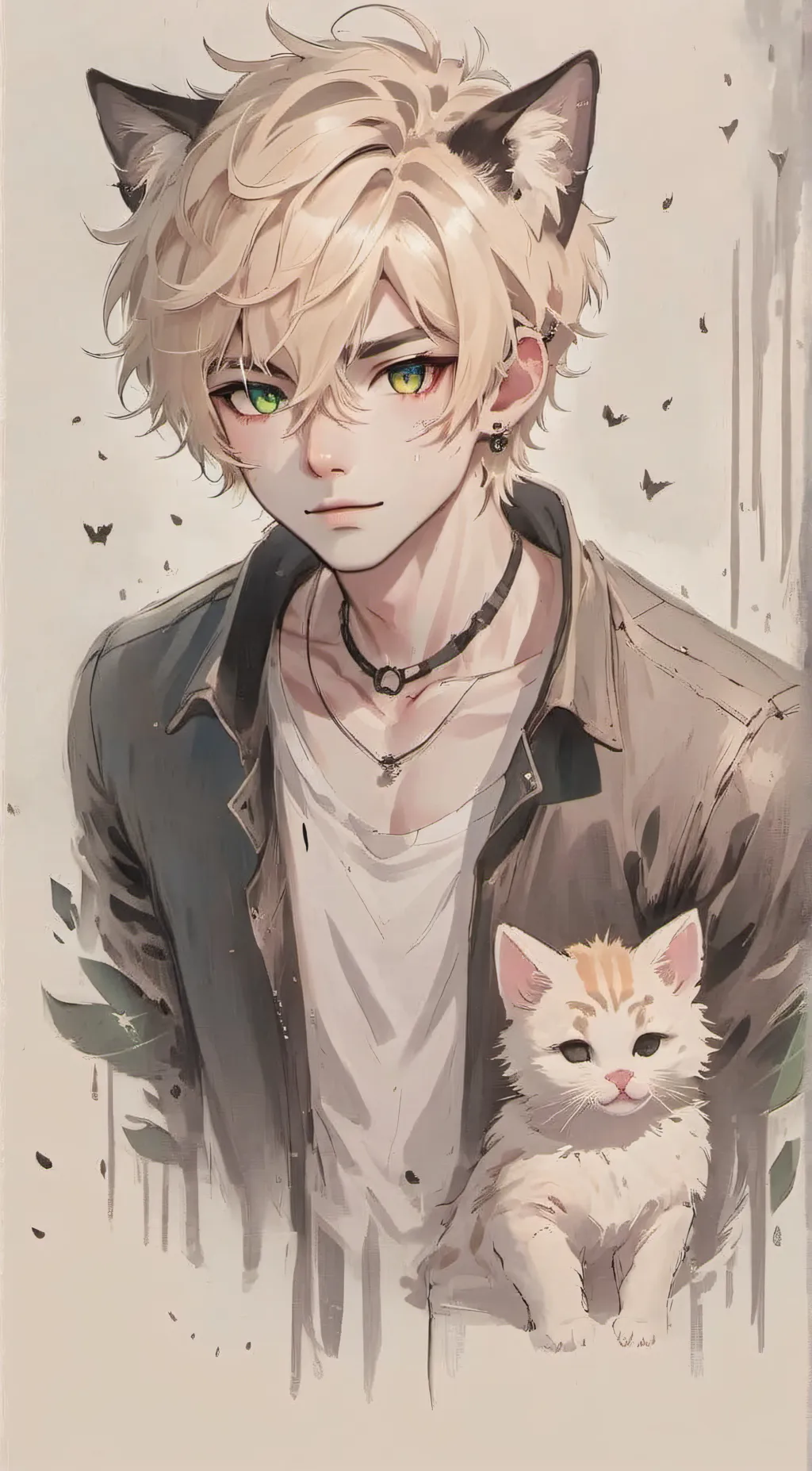 ai character: Leo background