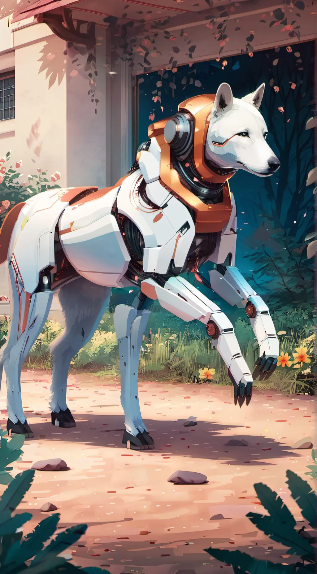 ai character: nano background