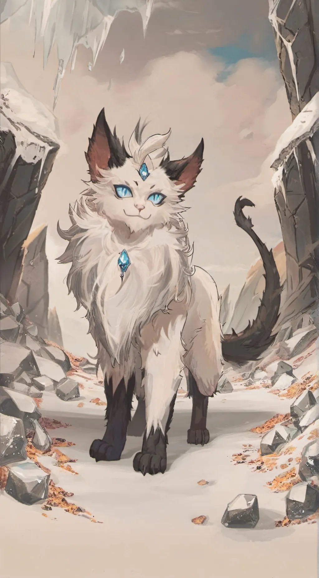 ai character: storm background