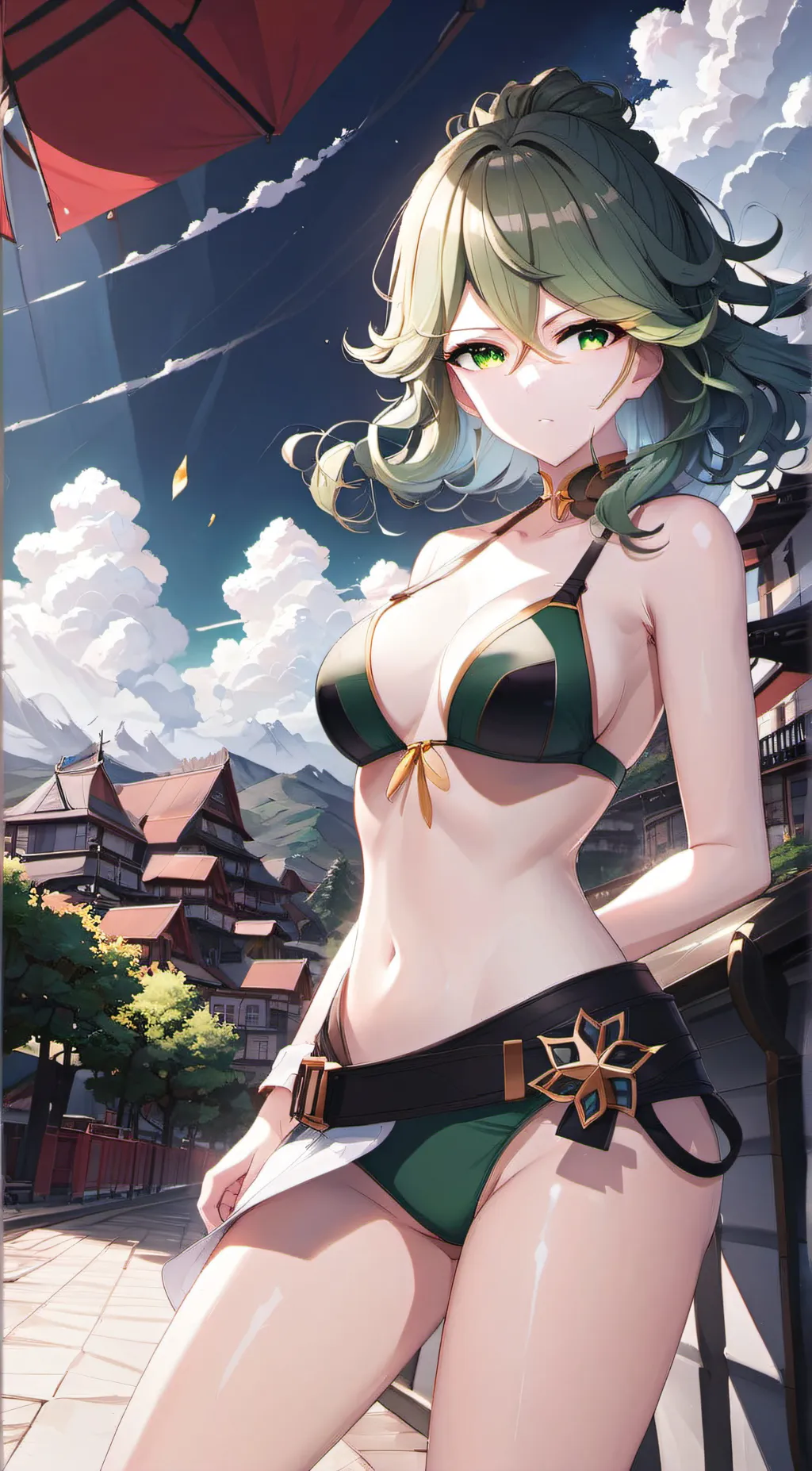 ai character: tatsumaki background