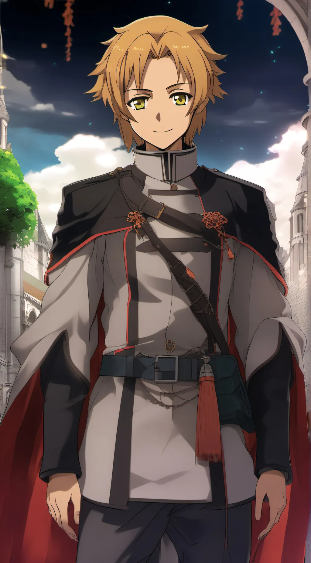 ai character: Rudeus Greyrat background