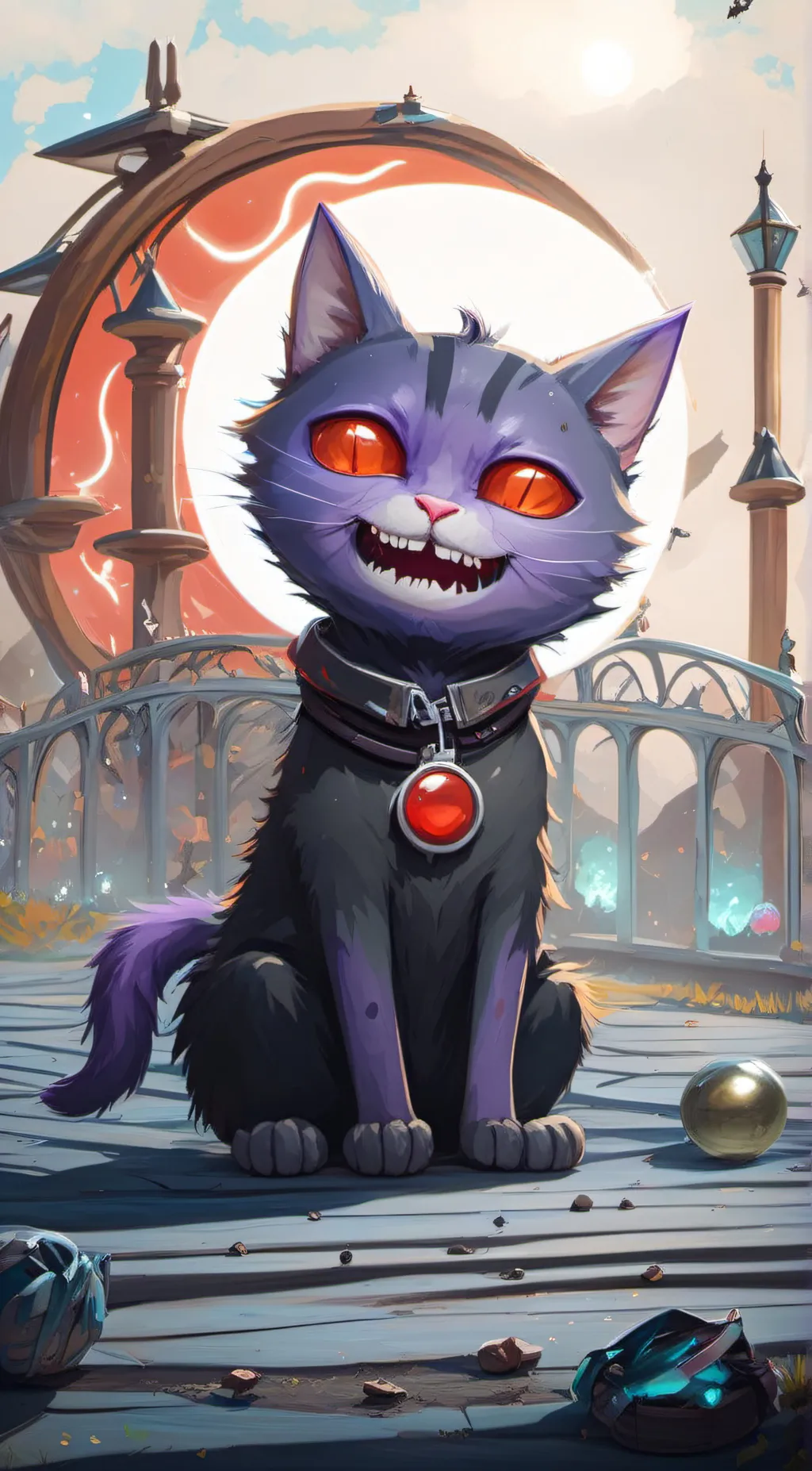 ai character: CATNAP  background