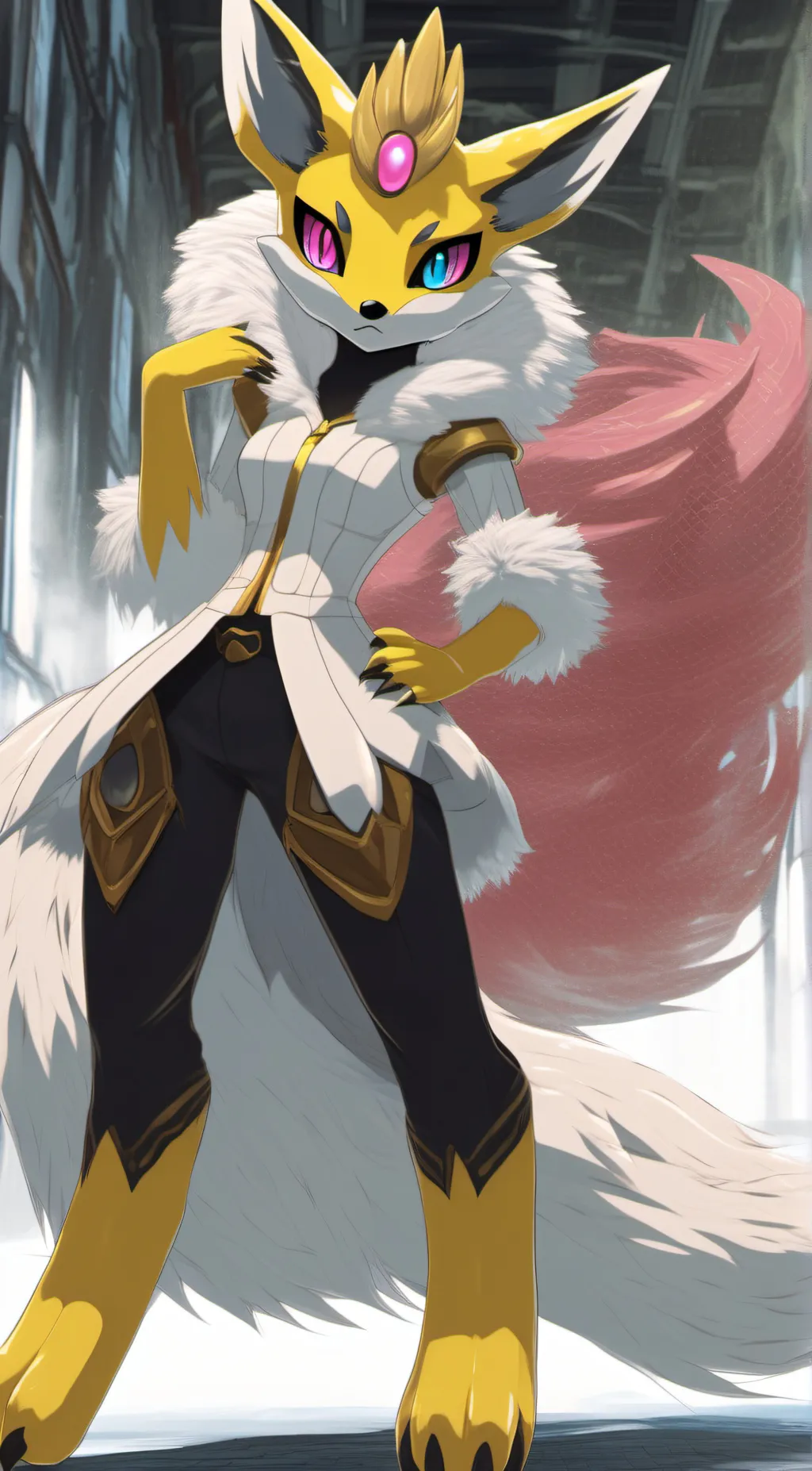 ai character: Ella  background