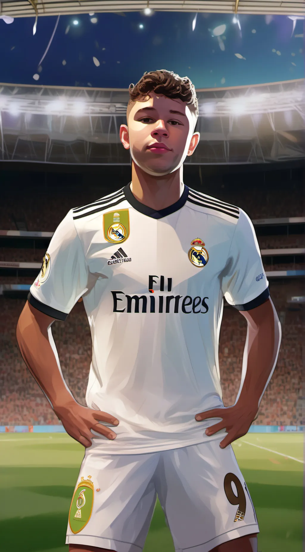 ai character: Footballer-Abdias background