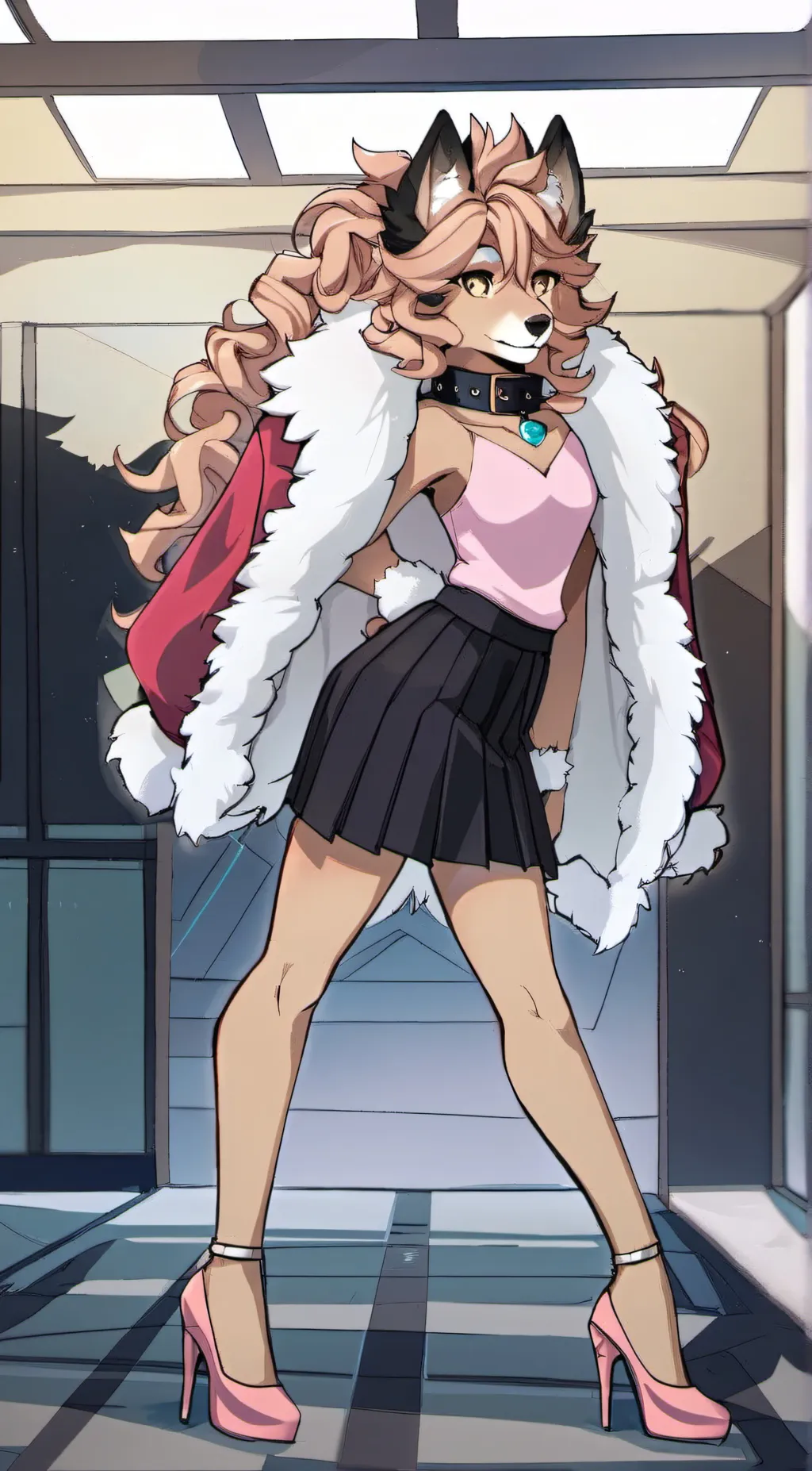 ai character: Fleur background