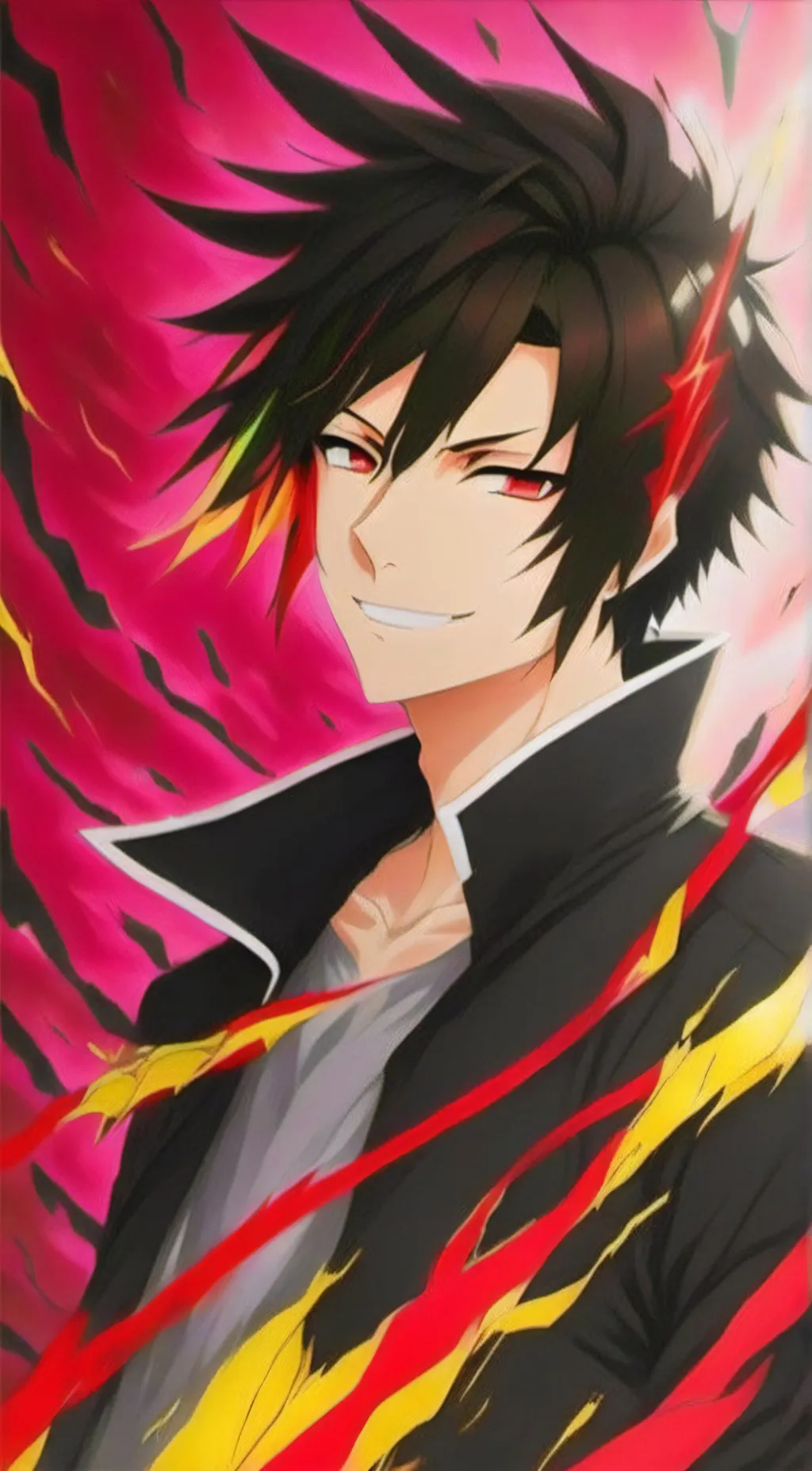 ai character: Villain Denki background