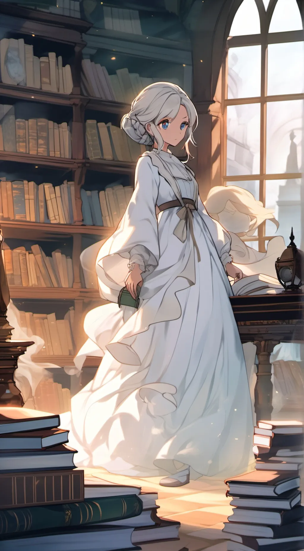 ai character: lila ghosty background