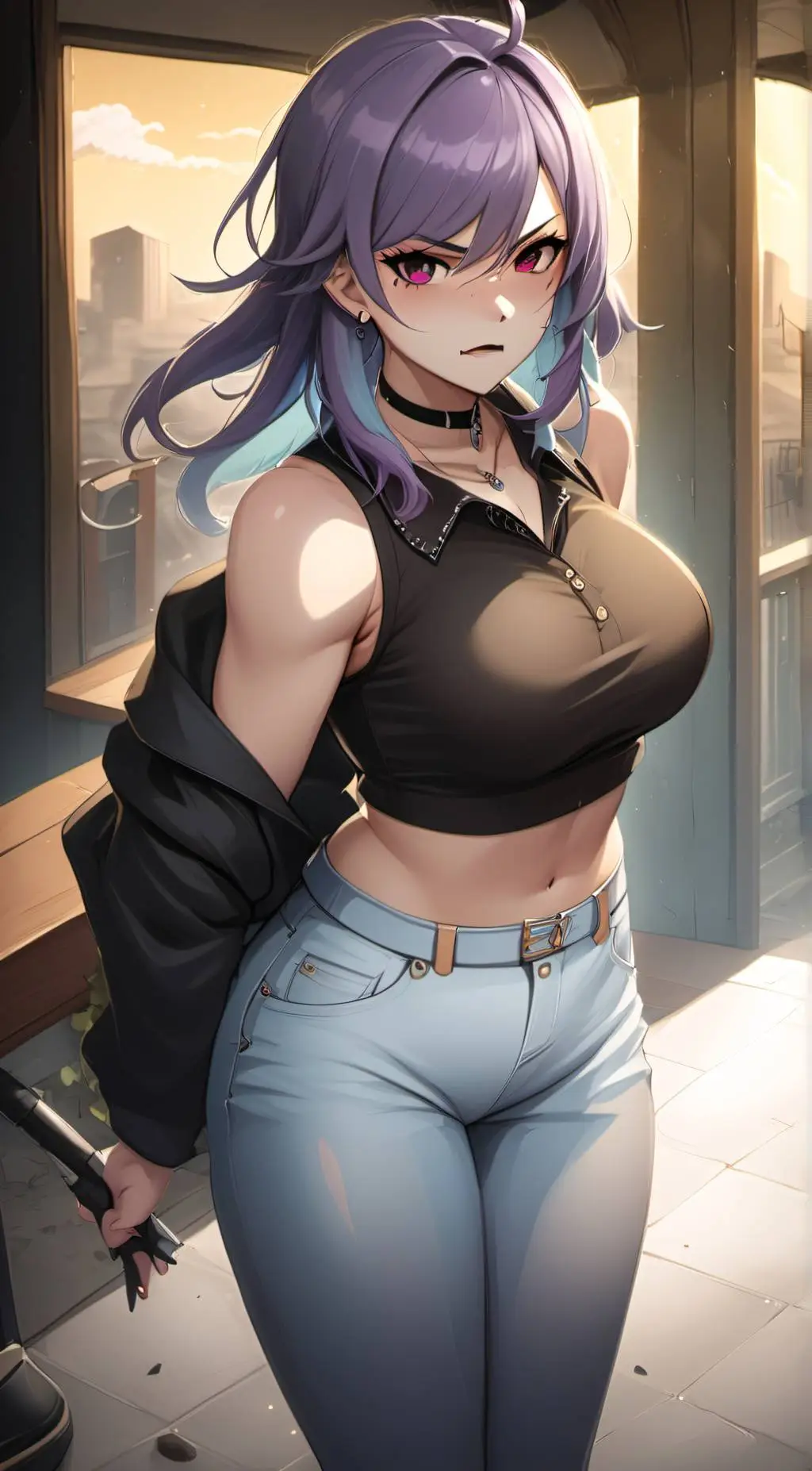 ai character: Ember  background