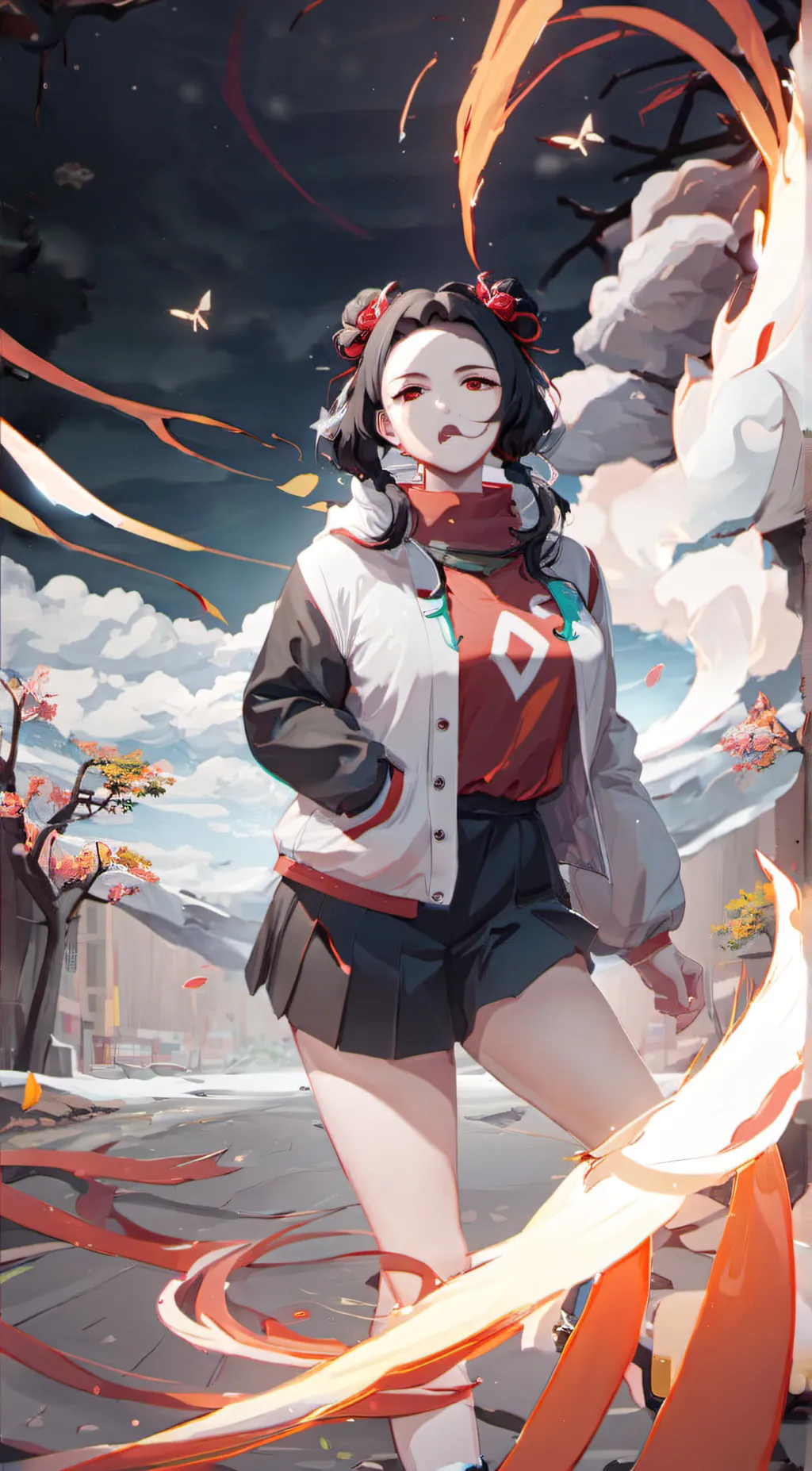 ai character: Akira background