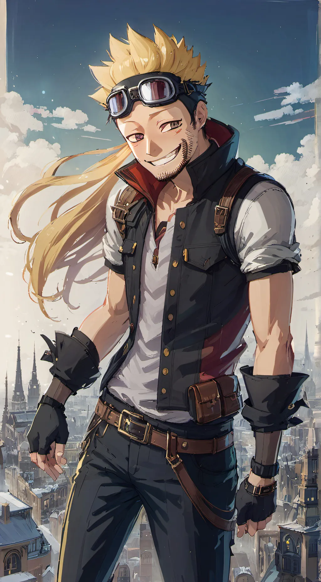 ai character: Erasermic background