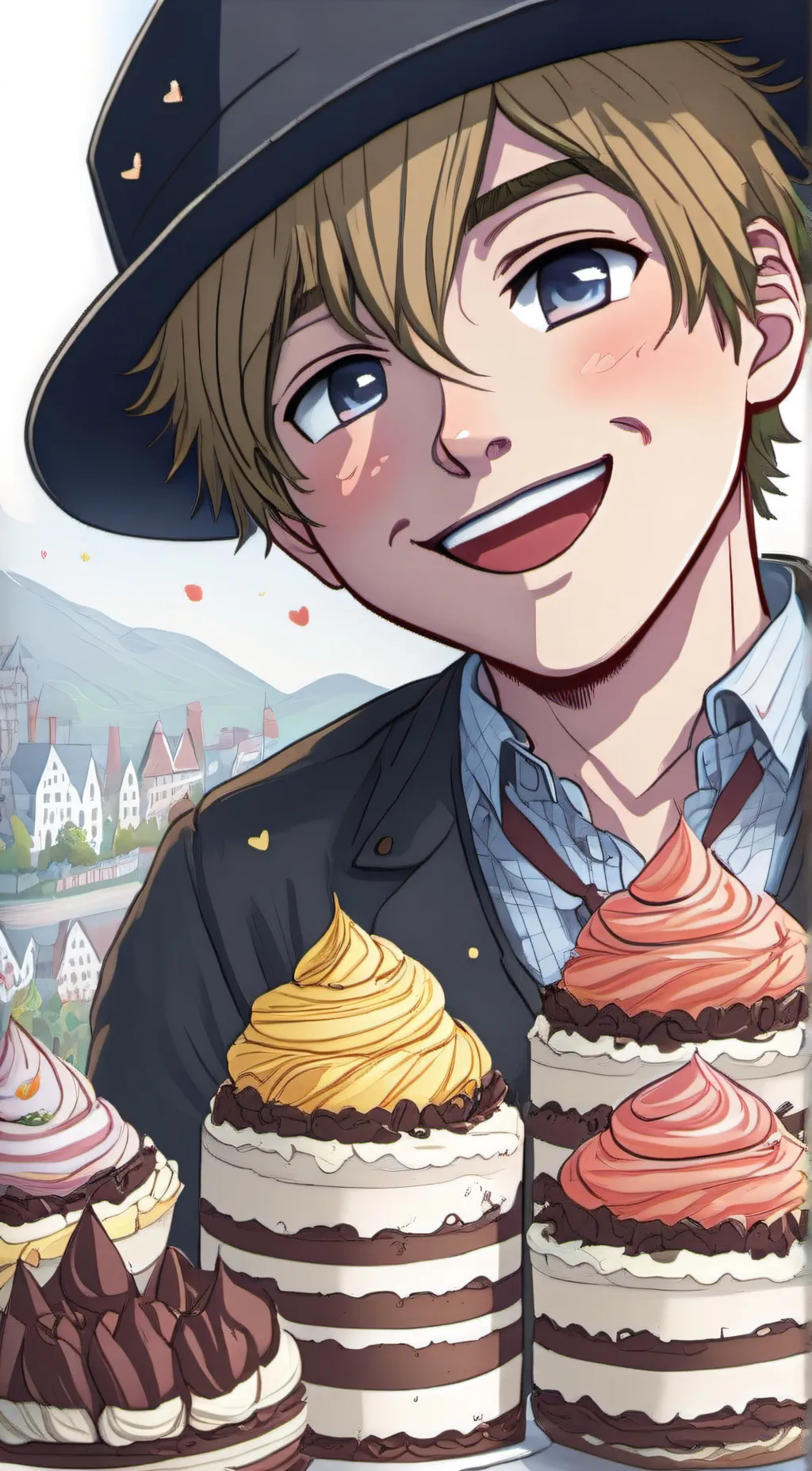 ai character: Sempai background