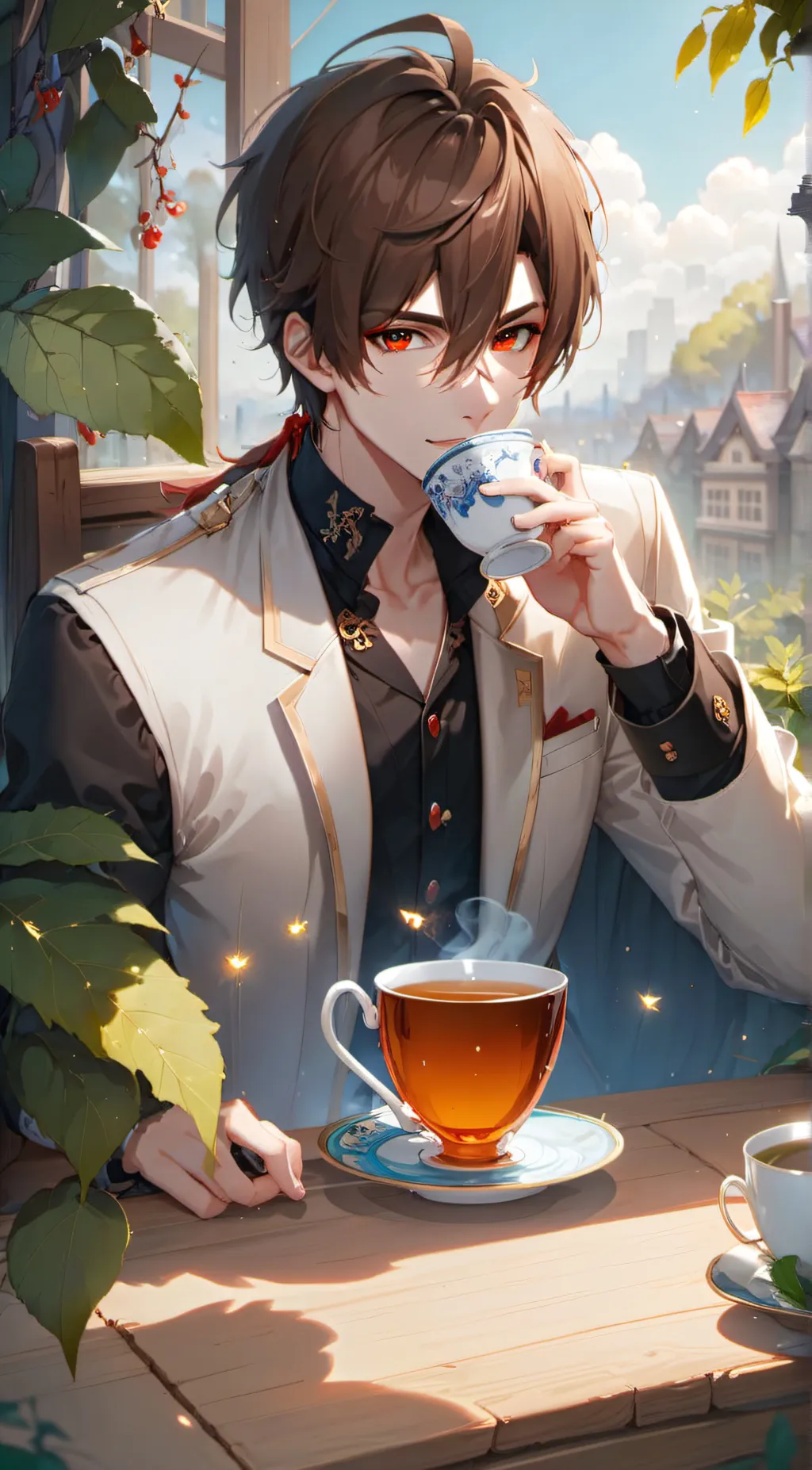 ai character: Adam background