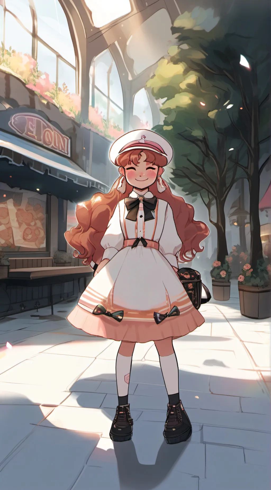 ai character: Katie  background