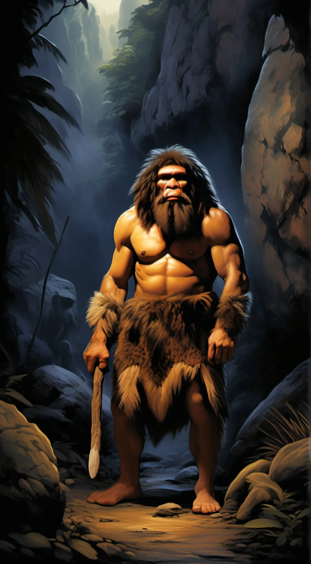ai character: Ugg background