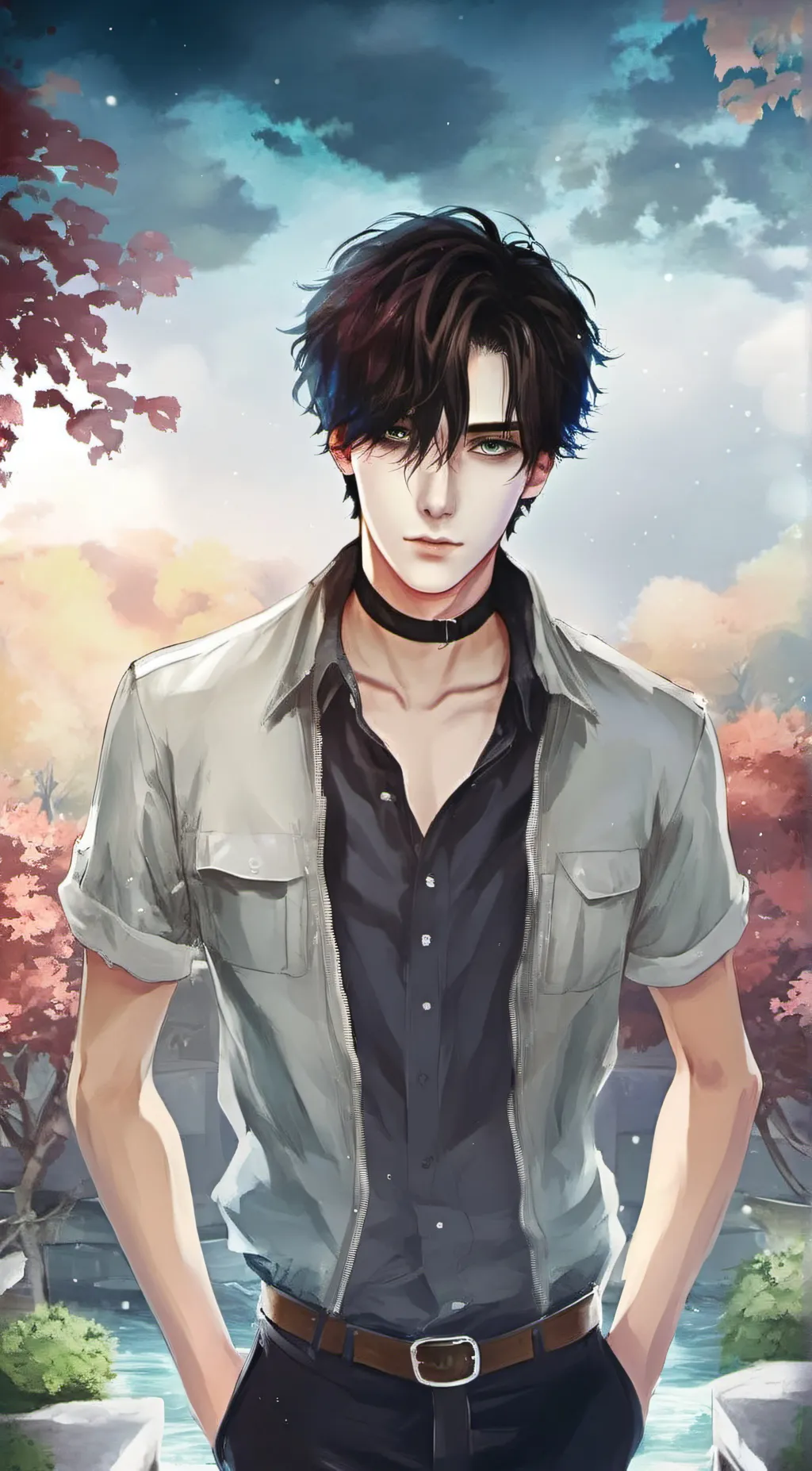 ai character: Max  background