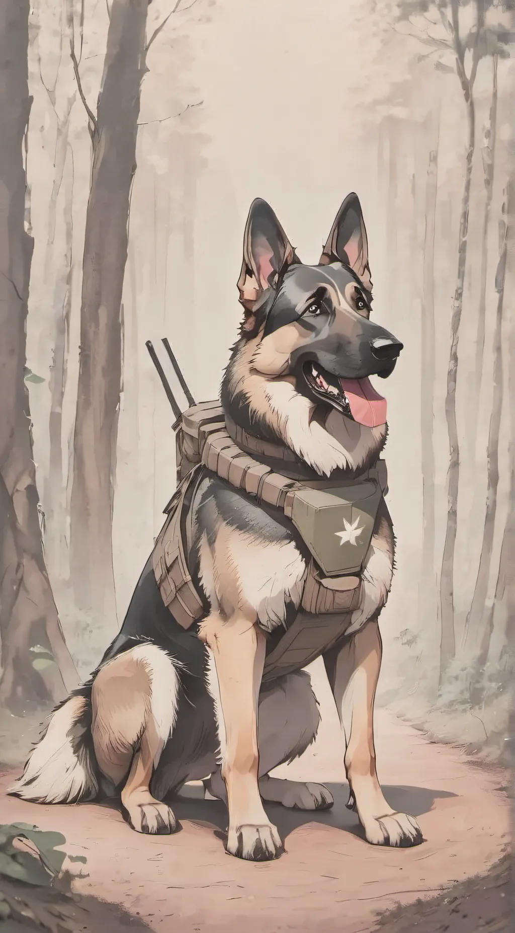 ai character: Max background
