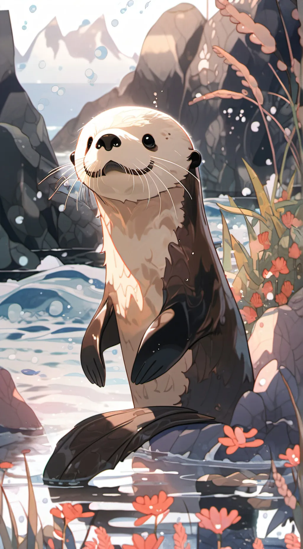 ai character: Oli background